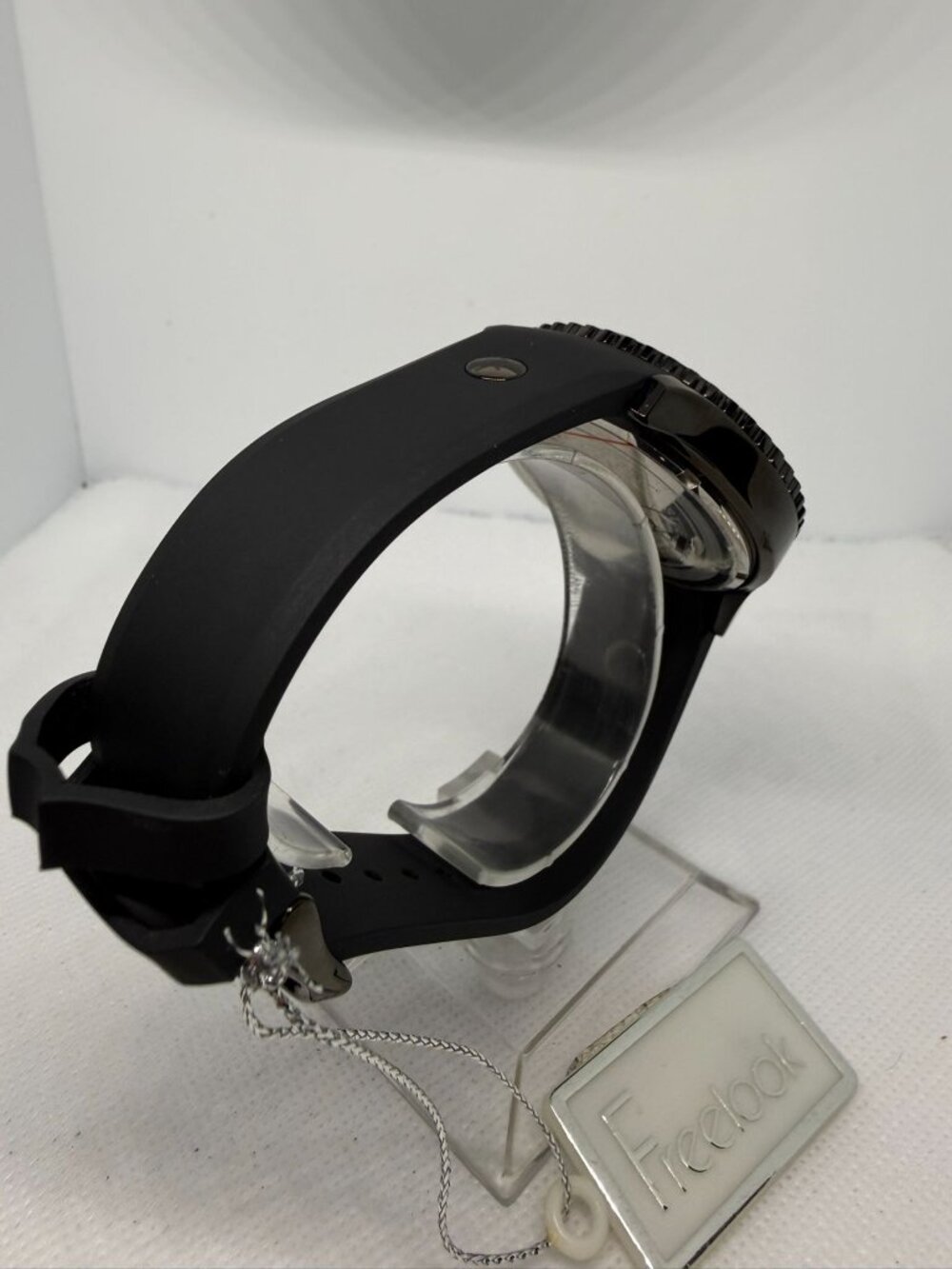 Freelook Aquamarina Mens Black Grey Diver Sport 41mm 100M Watch HA9035B/3 - Picture 6 of 11